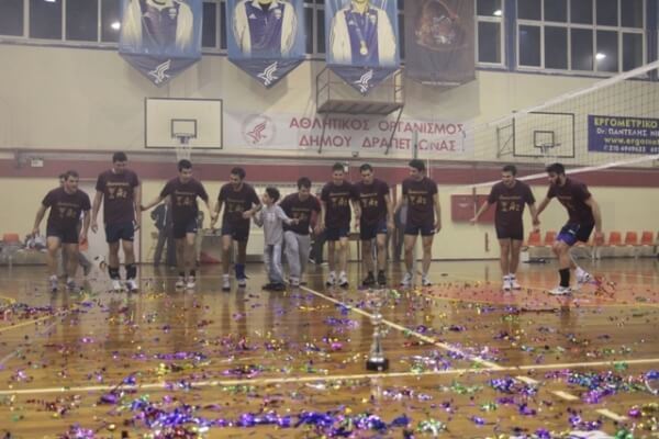 Στην Α2 βόλεϊ των ανδρών αήττητη η Δραπετσώνα